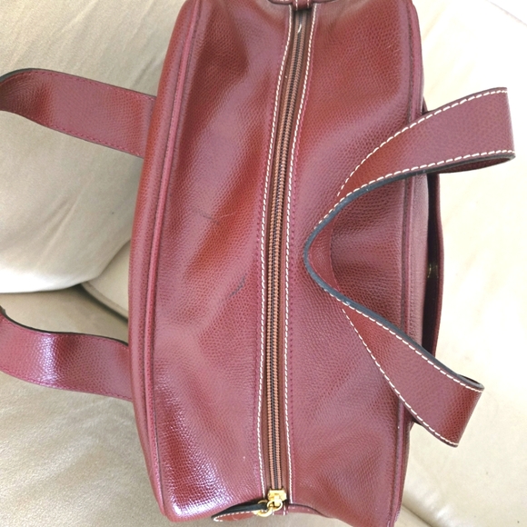Gianfranco Lotti Brown Leather Satchel Bag - Picture 9 of 10